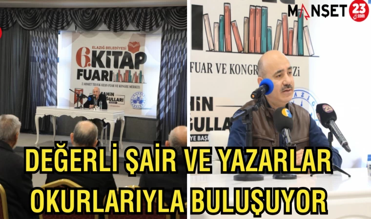DEĞERLİ ŞAİR VE YAZARLAR OKURLARIYLA BULUŞUYOR