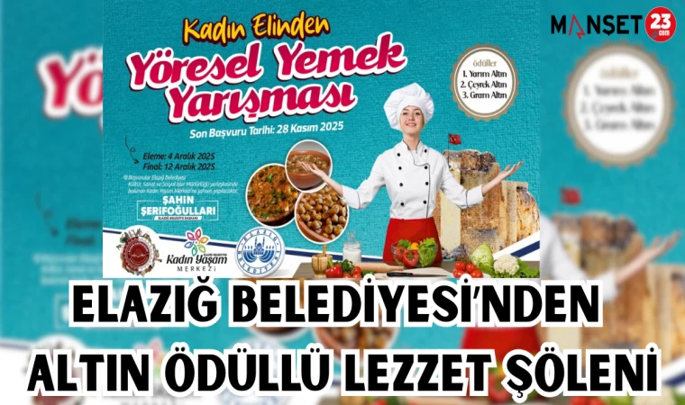 Elazığ Belediyesi’nden Altın Ödüllü Lezzet Şöleni