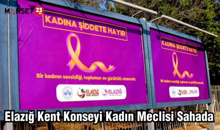 Elazığ Kent Konseyi Kadın Meclisi Sahada