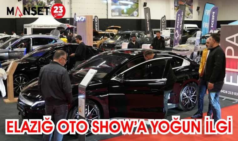 Elazığ Oto Show’a Yoğun İlgi