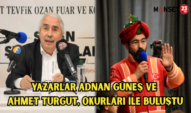 Yazarlar Adnan Güneş ve Ahmet Turgut, Okurları İle Buluştu