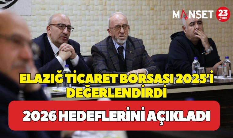 ETB 2026 Hedeflerini Açıkladı