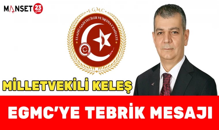 MİLLETVEKİLİ KELEŞ EGMC’YE TEBRİK MESAJI