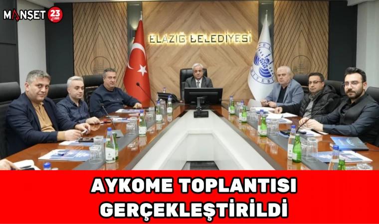 AYKOME Toplantısı Gerçekleştirildi
