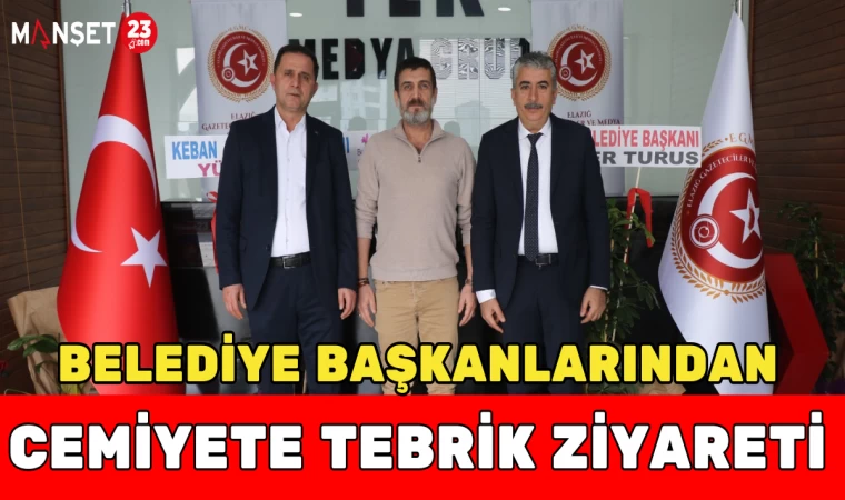 Belediye Başkanlarından Cemiyete Tebrik Ziyareti