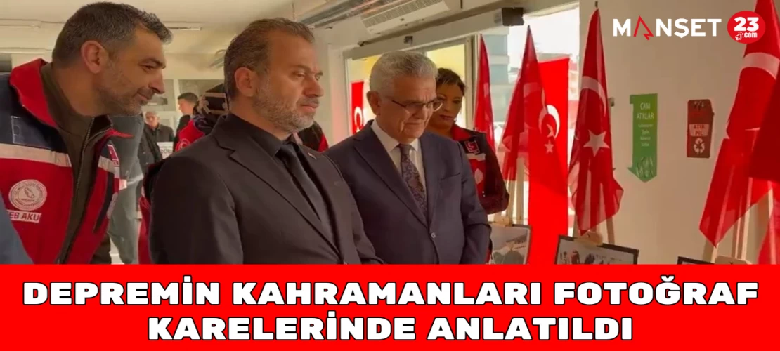 Depremin Kahramanları Fotoğraf Karelerinde Anlatıldı