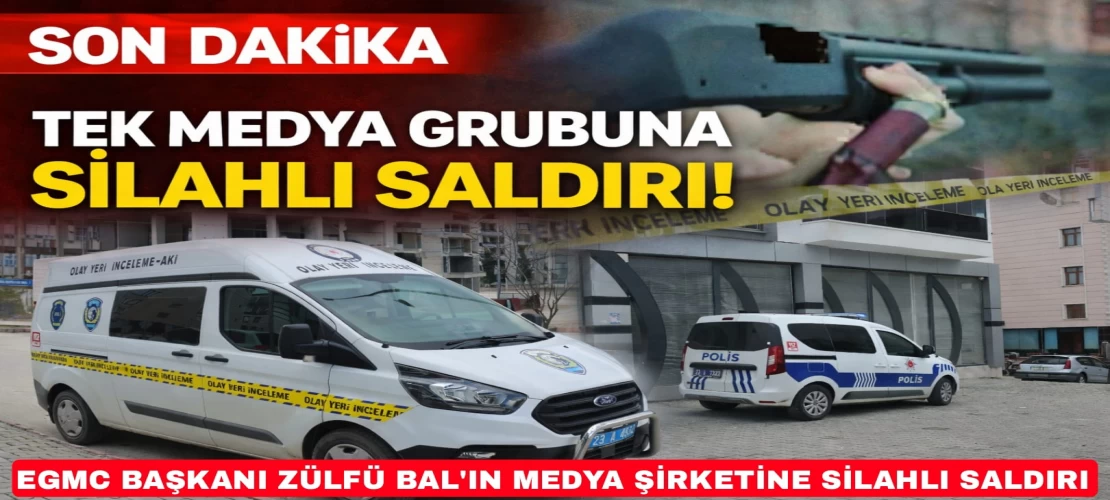 Gazeteciler ve  Medya Cemiyet Başkanı Zülfü Bal'ın Medya Şirketine Silahlı Saldırı 