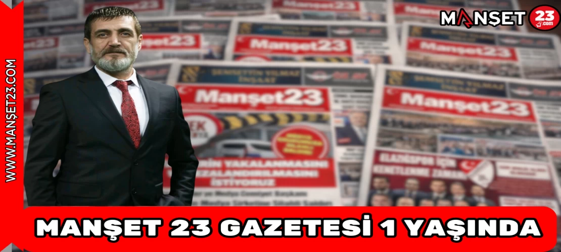 Manşet 23 Gazetesi 1 Yaşında