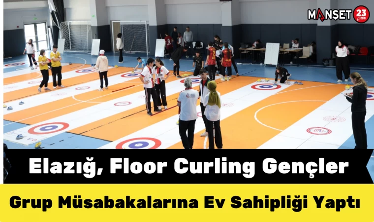 Elazığ, Floor Curling Gençler Grup Müsabakalarına Ev Sahipliği Yaptı