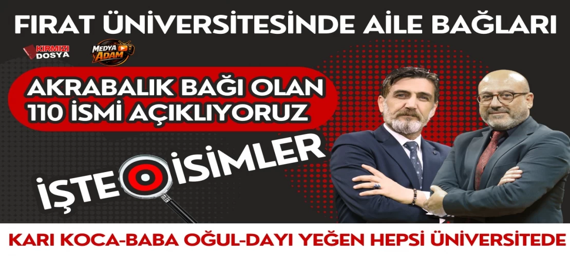 Elazığ’da Çok Konuşulacak Liste: 110 İsim Kamuoyuna Açıklandı
