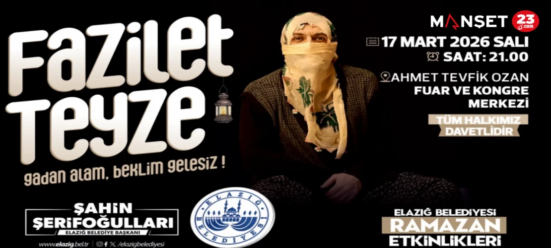 Ramazan Etkinliklerinde “Fazilet Teyze” İsimli Gösteri Sahne Alacak
