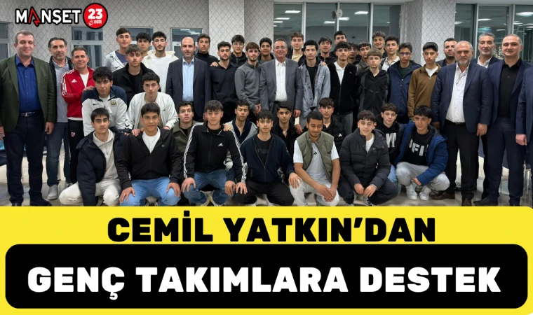 Cemil Yatkın’dan Genç Takımlara Destek