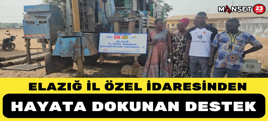 Elazığ İl Özel İdaresinden Hayata Dokunan Destek