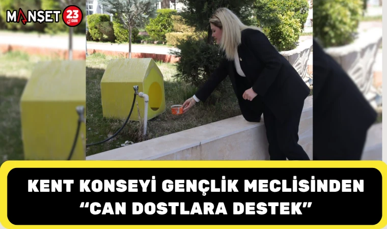 Elazığ Kent Konseyi Gençlik Meclisinden Can Dostlara Destek