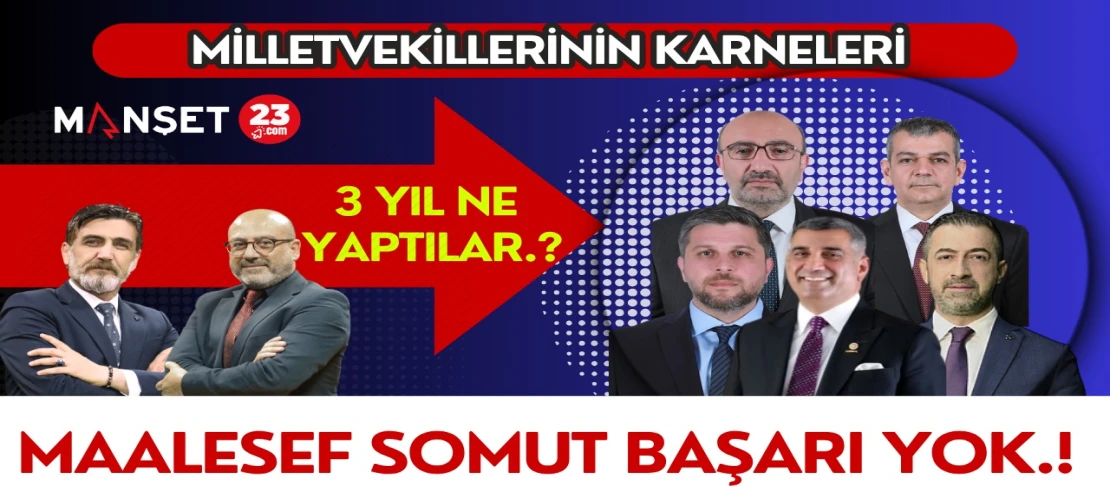 Elazığ’da 5 Milletvekilinin 3 Yıllık Performansı “Kırmızı Dosya”da Masaya Yatırıldı