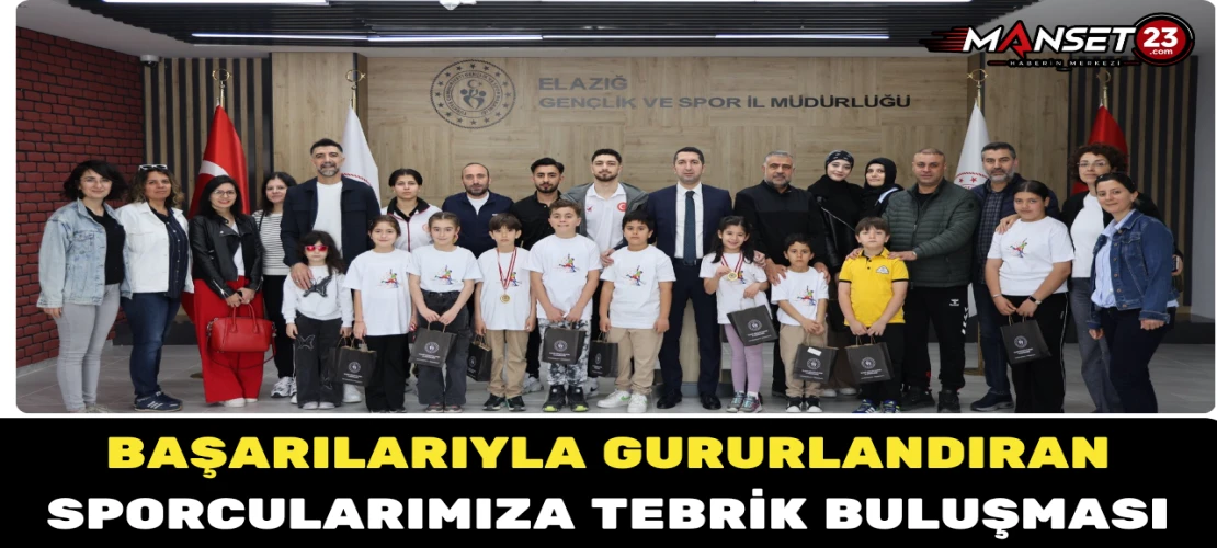 Başarılarıyla Gururlandıran Sporcularımıza Tebrik Buluşması