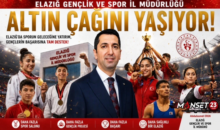Elazığ Gençlik ve Spor İl Müdürlüğü Altın Çağını Yaşıyor!