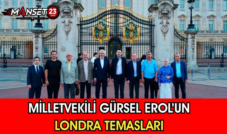 Milletvekili Gürsel Erol’un Londra Temasları