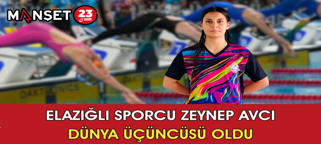 Elazığlı Sporcu Zeynep Avcı Dünya Üçüncüsü Oldu