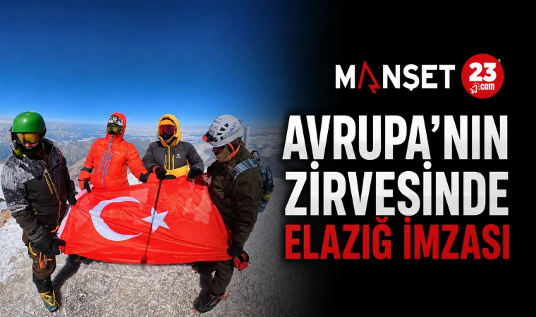 Avrupa’nın Zirvesinde Elazığ İmzası