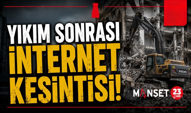 Gazi Caddesi’nde Yıkım Sonrası İnternet Mağduriyeti