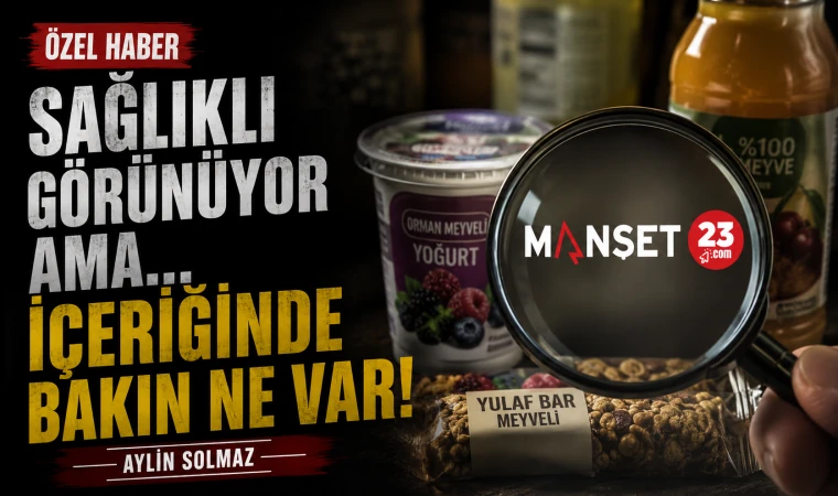 Sağlıklı Görünüyor Ama… İçeriğinde Bakın Ne Var!