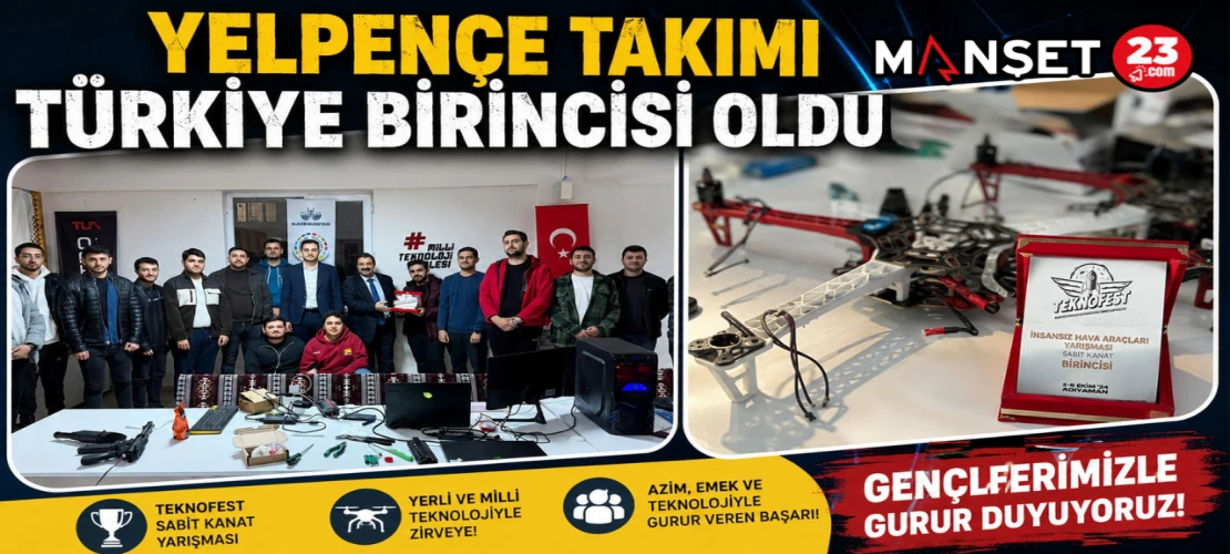 Yelpençe Takımı, Türkiye Birincisi Oldu