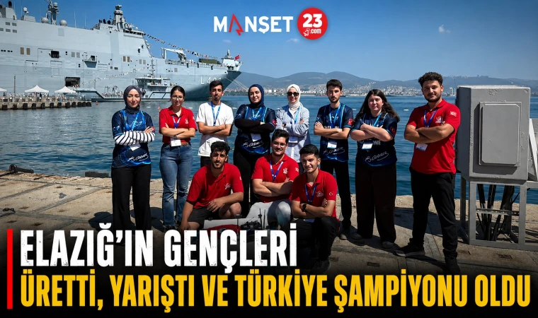 Elazığ’ın Gençleri Üretti, Yarıştı Ve Türkiye Şampiyonu Oldu