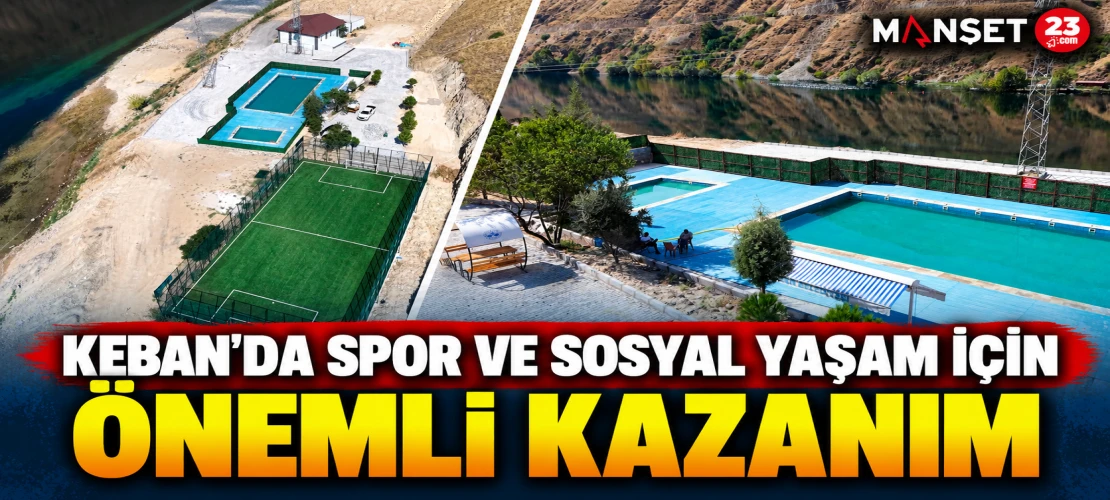 Keban’da Spor Ve Sosyal Yaşam İçin Önemli Kazanım