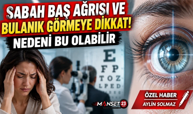 Sabah Baş Ağrısı Ve Bulanık Görmeye Dikkat! Nedeni Bu Olabilir