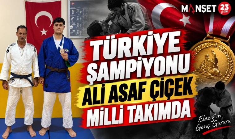 Türkiye Şampiyonu Ali Asaf Çiçek Milli Takımda