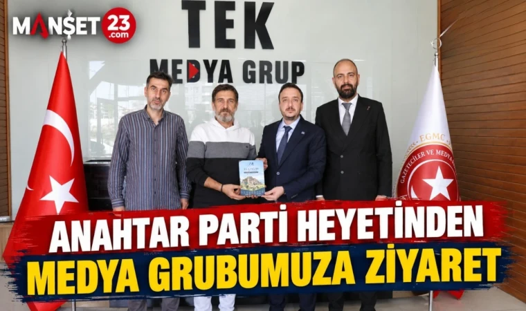 Anahtar Parti Heyetinden Medya Grubumuza Ziyaret