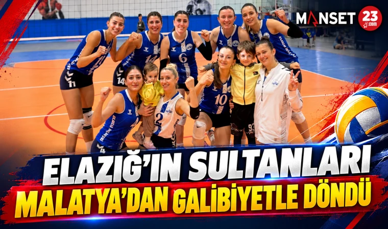 ELAZIĞ’IN SULTANLARI MALATYA’DAN GALİBİYETLE DÖNDÜ