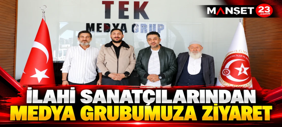 İLAHİ SANATÇILARINDAN MEDYA GRUBUMUZA ZİYARET