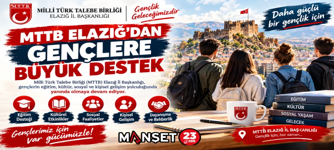 MTTB ELAZIĞ’DAN GENÇLERE BÜYÜK DESTEK