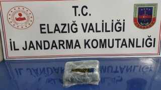 Elazığa esrar getirmeye çalışan şüpheli yakalandı