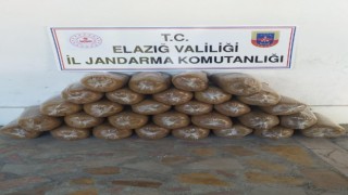 Elazığda 150 kilogram kaçak tütün elegeçirildi