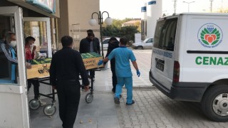 Elazığda yangında ölen 2 kardeş, tek tabutta son yolculuğuna uğurlandı
