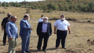 Kaymakam Ünal, köylerde incelemelerde bulundu