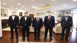 Kızılaydan Vali Ataya teşekkür ziyareti