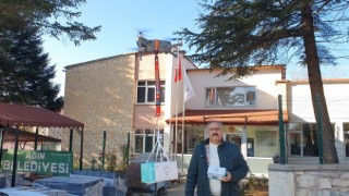 Bu ilçede maskeler drone ile dağıtılıyor