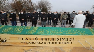 Covid-19a yenik düşen SGK Elazığ İl Müdürü Tuncer son yolculuğuna uğurlandı
