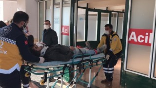 Elazığda inşaatın 3üncü katından düşen genç yaralandı