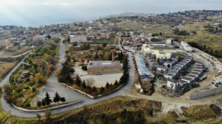 Sessizliğe bürünen medeniyetler beşiği Harputta sonbahar güzelliği