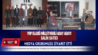 Yeniden Refah Partisi Elazığ Milletvekili Aday Adayı Salih Satıcı'dan Medya Grubumuza Ziyaret