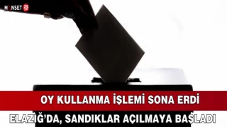 Elazığ’da, Sandıklar Açılmaya Başladı