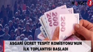 Asgari Ücret Tespit Komisyonu'nun İlk Toplantısı Başladı