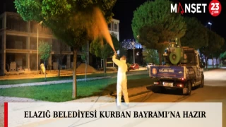 ELAZIĞ BELEDİYESİ KURBAN BAYRAMI’NA HAZIR