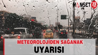 Meteorolojiden Sağanak Uyarısı
