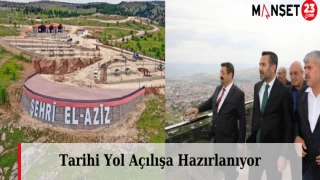 Tarihi Yol Açılışa Hazırlanıyor